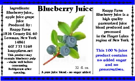 blueberry juice